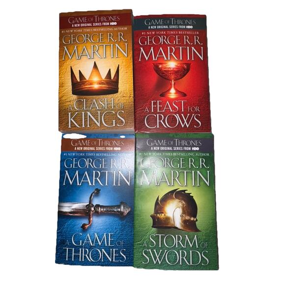 A Song of Ice and Fire, (4 Vols.): A Game of Thrones / A Clash of Kings / - VG - Picture 9 of 11